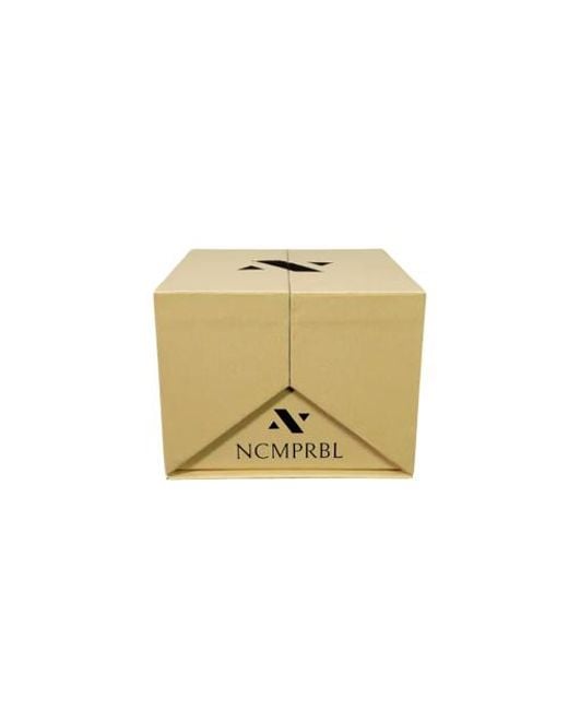 NCMPRBL Black Elevate Link Phantom Swiss Quartz Bracelet Watch, 42Mm for men