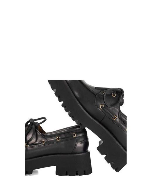 Dune Black Griffyn Platform Loafer