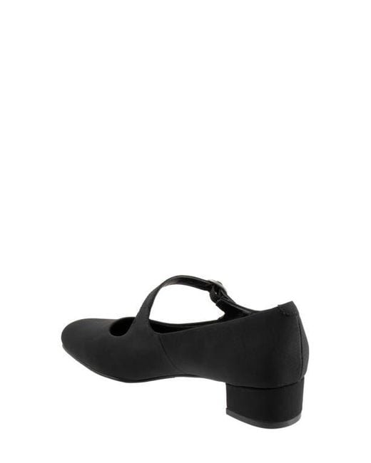 Trotters Black Desna Pump