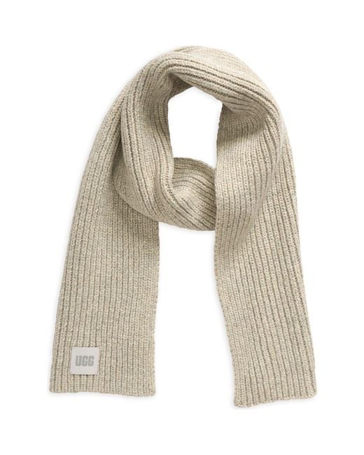 Ugg Green Chunky Rib Scarf