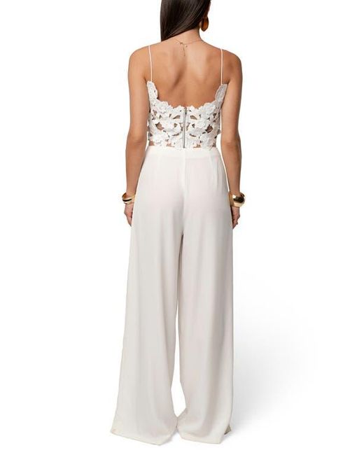 JLUXLABEL White Summer Ease Pants