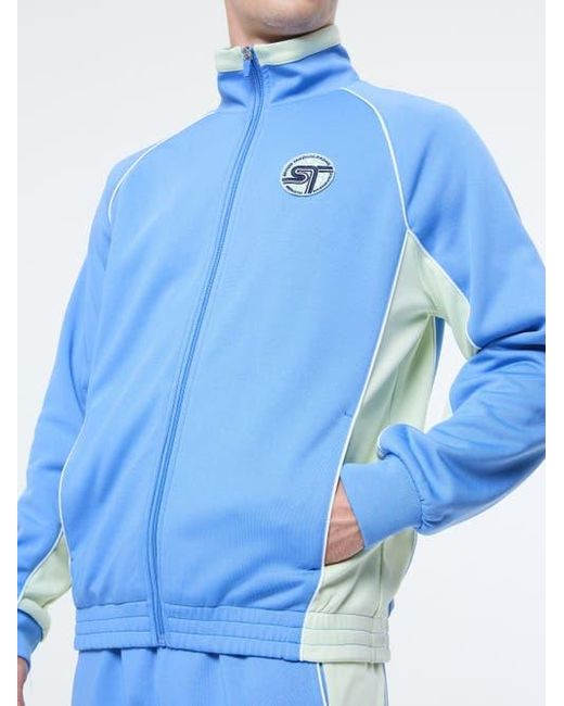 Sergio Tacchini Blue Corsa Track Jacket for men