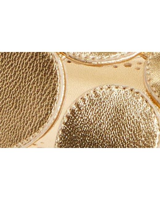 Manolo Blahnik Metallic Haribal Slide Sandal