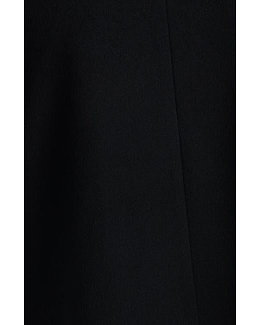 Fleurette Black Layla Double Breasted Wool Coat