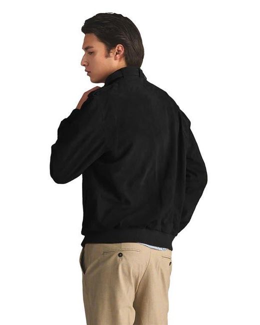 Members Only Black Soft Suede Iconic Jacket for men