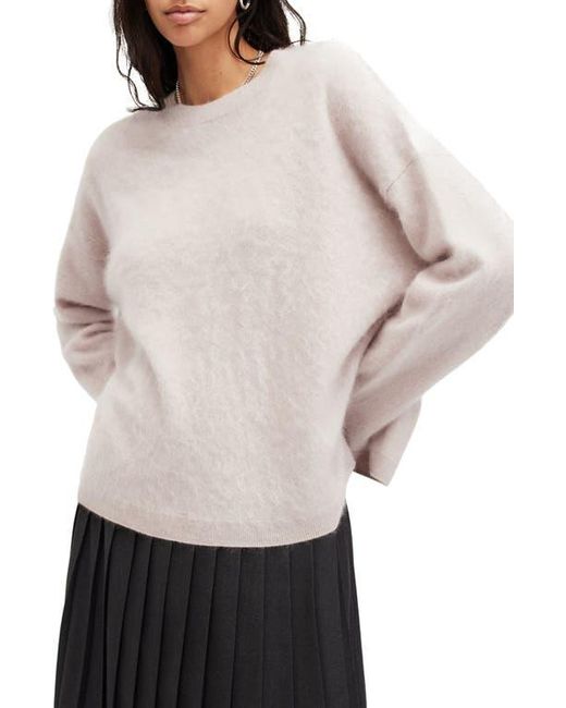 AllSaints Multicolor Rebel Cashmere Crewneck Sweater