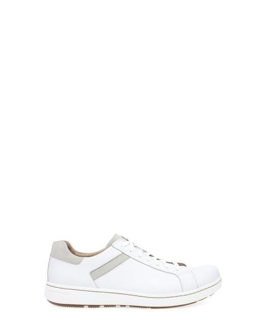 Dansko White Trevor Sneaker for men