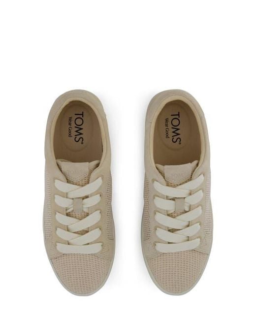 TOMS White Rea Platform Sneaker