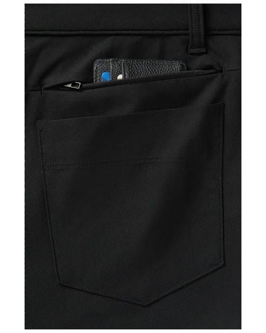 Fabletics Black The Don 5-Pocket Pant for men