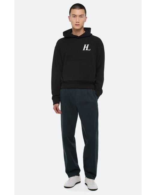 Helmut Lang Black Capsule Logo Graphic Hoodie for men
