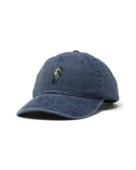 Alix Blue Lightning Cap for men