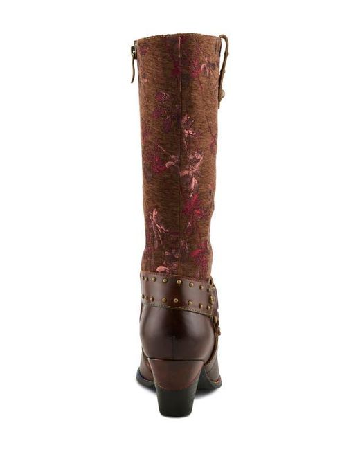 Spring Step Brown Wyoming Knee High Boot
