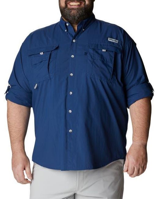 Columbia Men's Bahama II PFG Long Sleeve Fishing Shirt - UPF 30 Sun Protection, Quick Dry - View #3