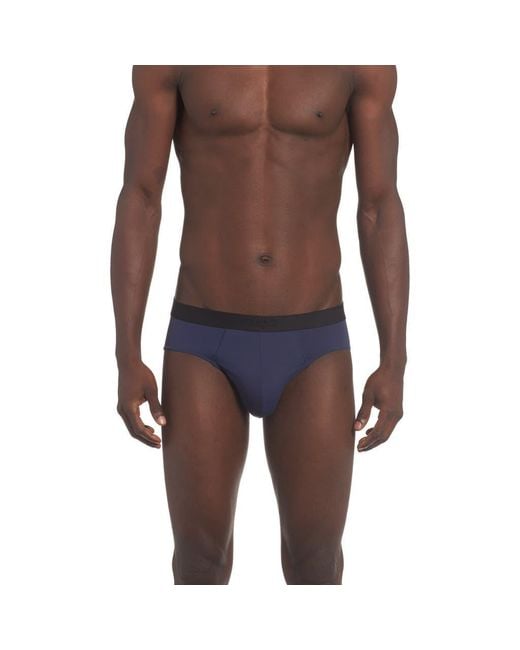 Hanro Blue Micro Touch Brief for men