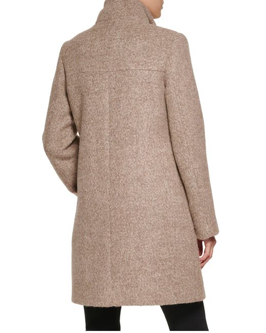 Kenneth Cole Natural Asymmetrical Coat