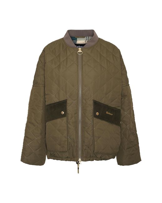 Barbour Black Bowhill Quilted Jacket