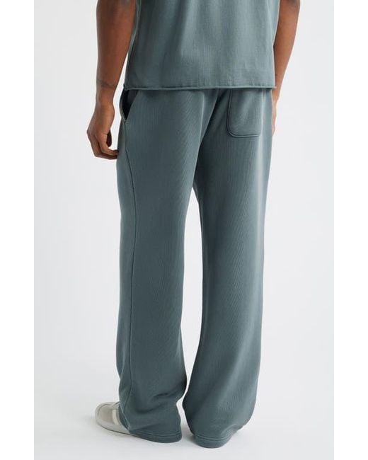 Elwood Blue Core Organic Cotton Straight Leg Sweatpants for men
