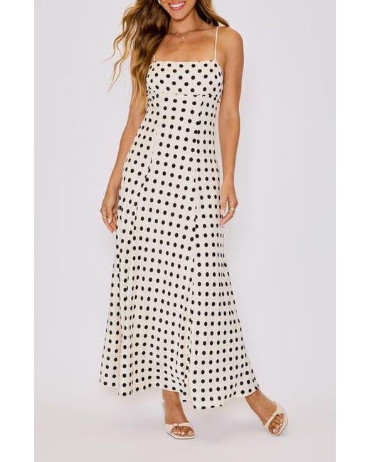 Vici Collection Multicolor Paulina Polka Dot Maxi Dress