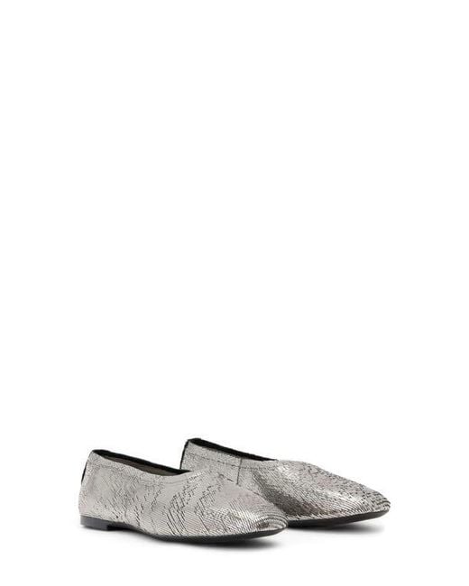 AllSaints Gray Hailee Flat