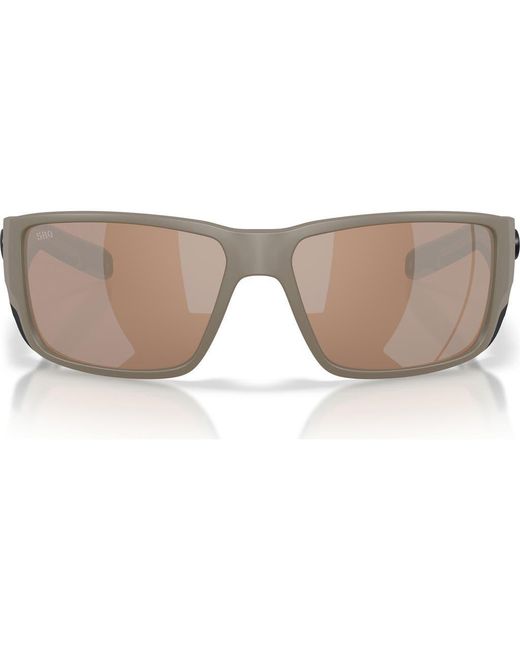 Costa Del Mar Gray Fantail Pro 60Mm Polarized Sunglasses for men