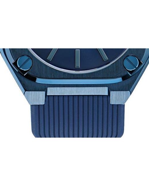 Adidas Blue Silicone Strap Watch for men