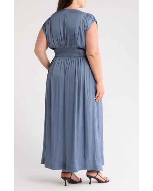 see through long maxi dress Mesh Elegant Maxi Long Summer Backless Nightclub Party Beach Dress M / 35181blue