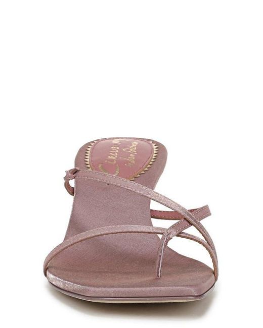 Circus by Sam Edelman Pink Juliet Kitten Heel Slide Sandal