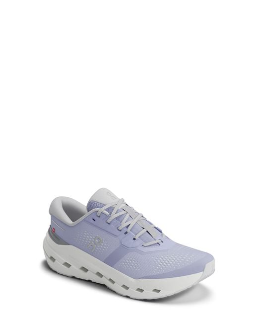 On Shoes White Cloudrunner 3 Running Shoe