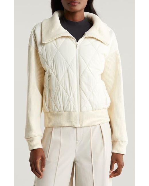 Zella Natural Hybrid Zip Front Jacket