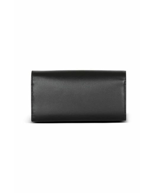 Balmain Black B-Buzz Leather Wallet