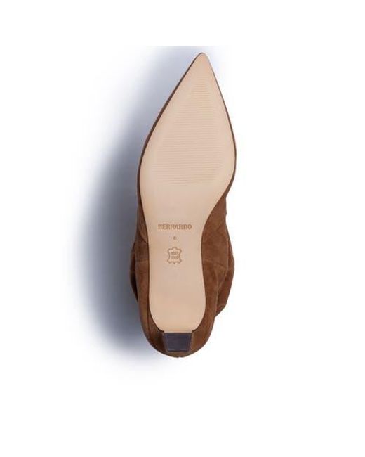 Bernardo Brown Etta Slouch Bootie