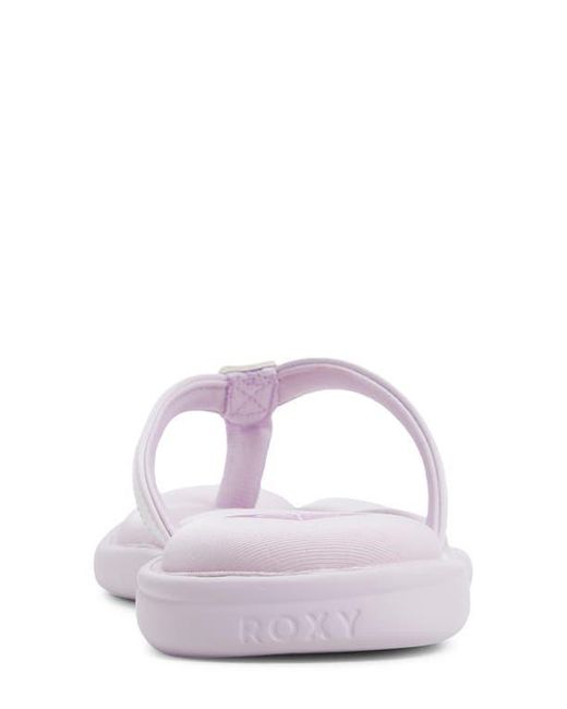 Roxy White Rays Flip Flop