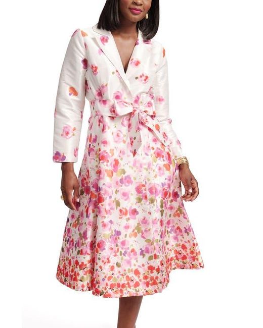 Frances Valentine Red Lucille Wrap Dress Pocket Full Of Posies