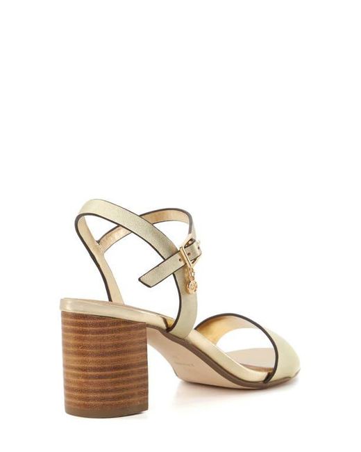 Dune Metallic Jelly Sandal