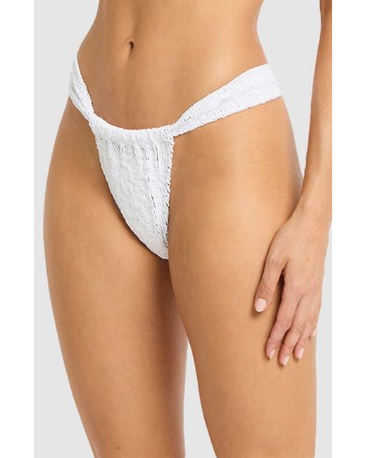 Bondeye White Georgia Bikini Bottoms