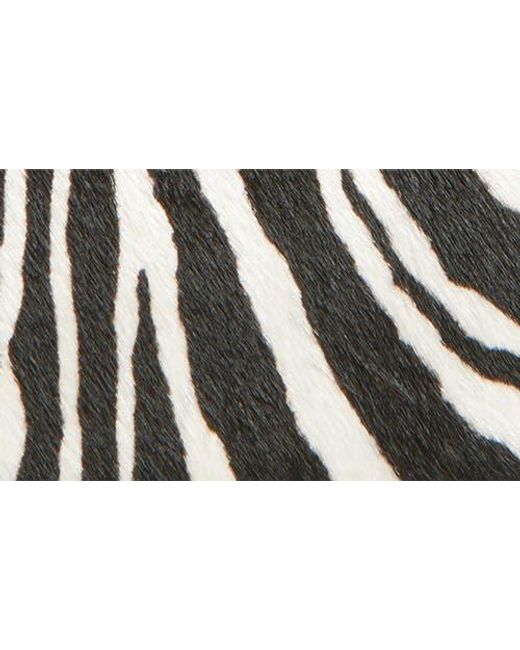 Madewell Black The Mini Top Zip Genuine Calf Hair Shoulder Bag