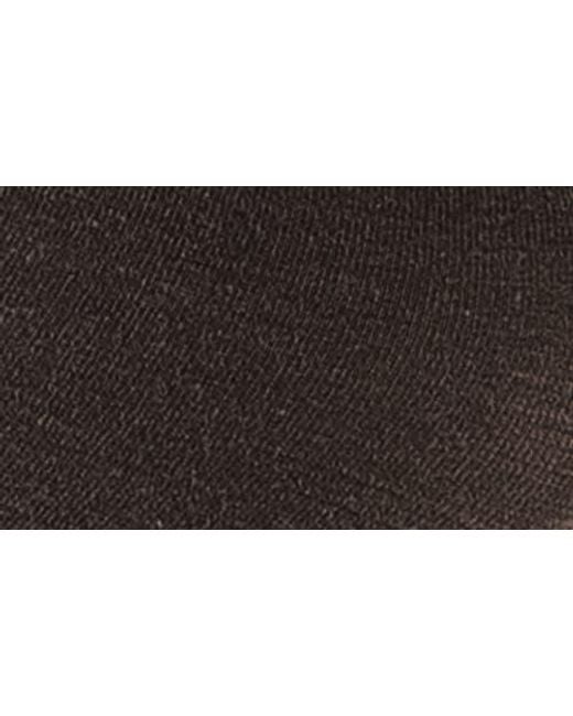 Oroblu Black Nives Wool Blend Crew Socks