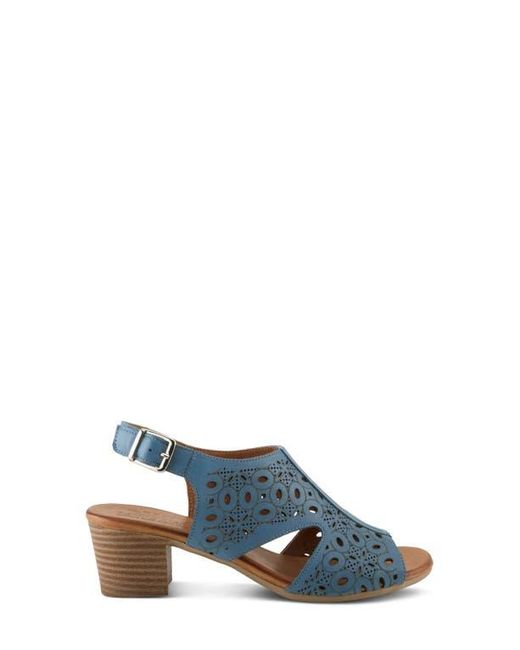 Spring Step Blue Kovach Slingback Sandal