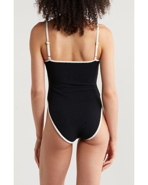 Montce Black Jacelyn One-piece Swimsuit