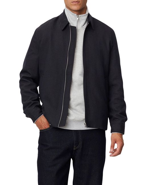 Les Deux Blue Como Coach Jacket for men