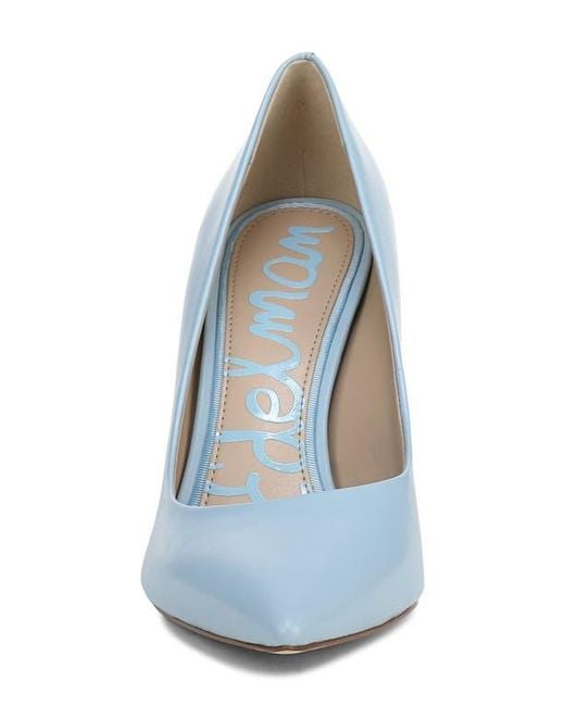 Sam Edelman Blue Hazel Pointed Toe Pump