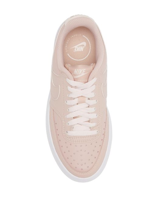 Nike Court Vision Alta Platform Sneaker in Pink Lyst Nike Court Vision Alta Platform Sneaker in Pink Lyst