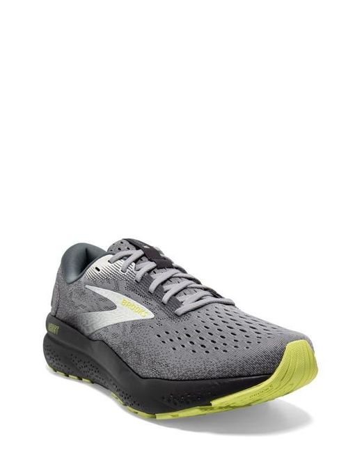 Brooks Gray Ghost 16 Running Shoe for men