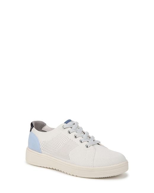 Bzees White Vip Open Knit Sneaker
