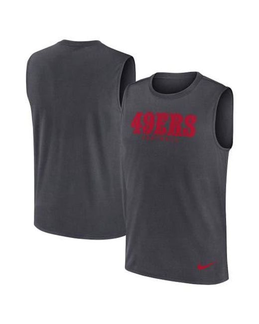 Nike Blue San Francisco 49Ers Primetime Legend Performance Muscle Tank Top for men