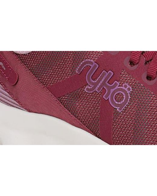 Ryka Purple Podflow Walking Sneaker