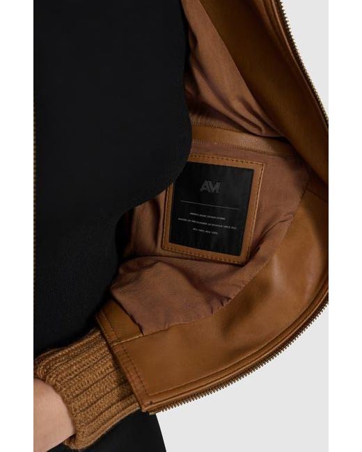 Andrew Marc Black Beatrix Leather Jacket