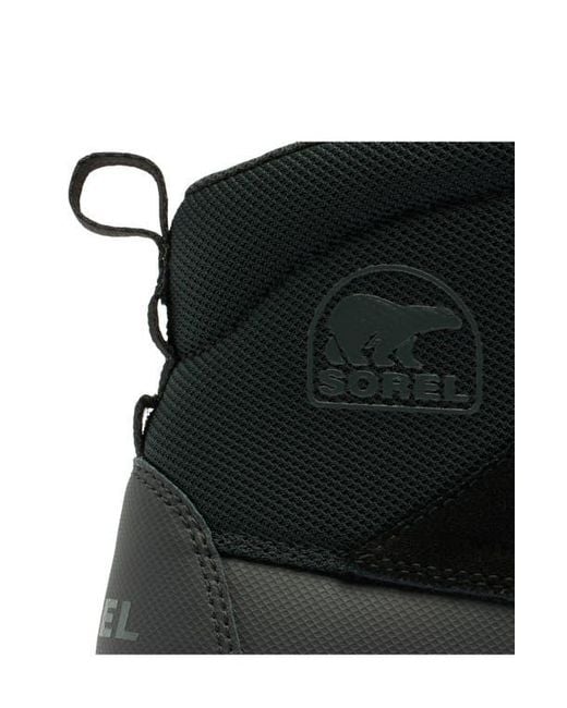 Sorel Black Buxton Lite Plus Waterproof Boot for men