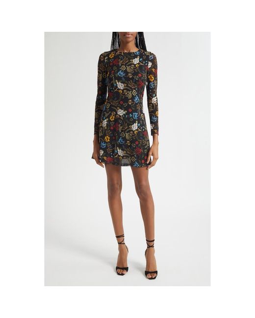 alice and olivia mesh dress Alice + Olivia // Lace Mesh Dress VSP Consignment