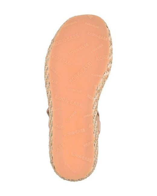Kork-Ease Natural Hallie Platform Sandal